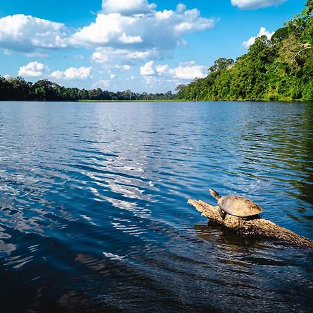 Tres Chimbadas Lake Lodge Tambopata Eksteriør billede