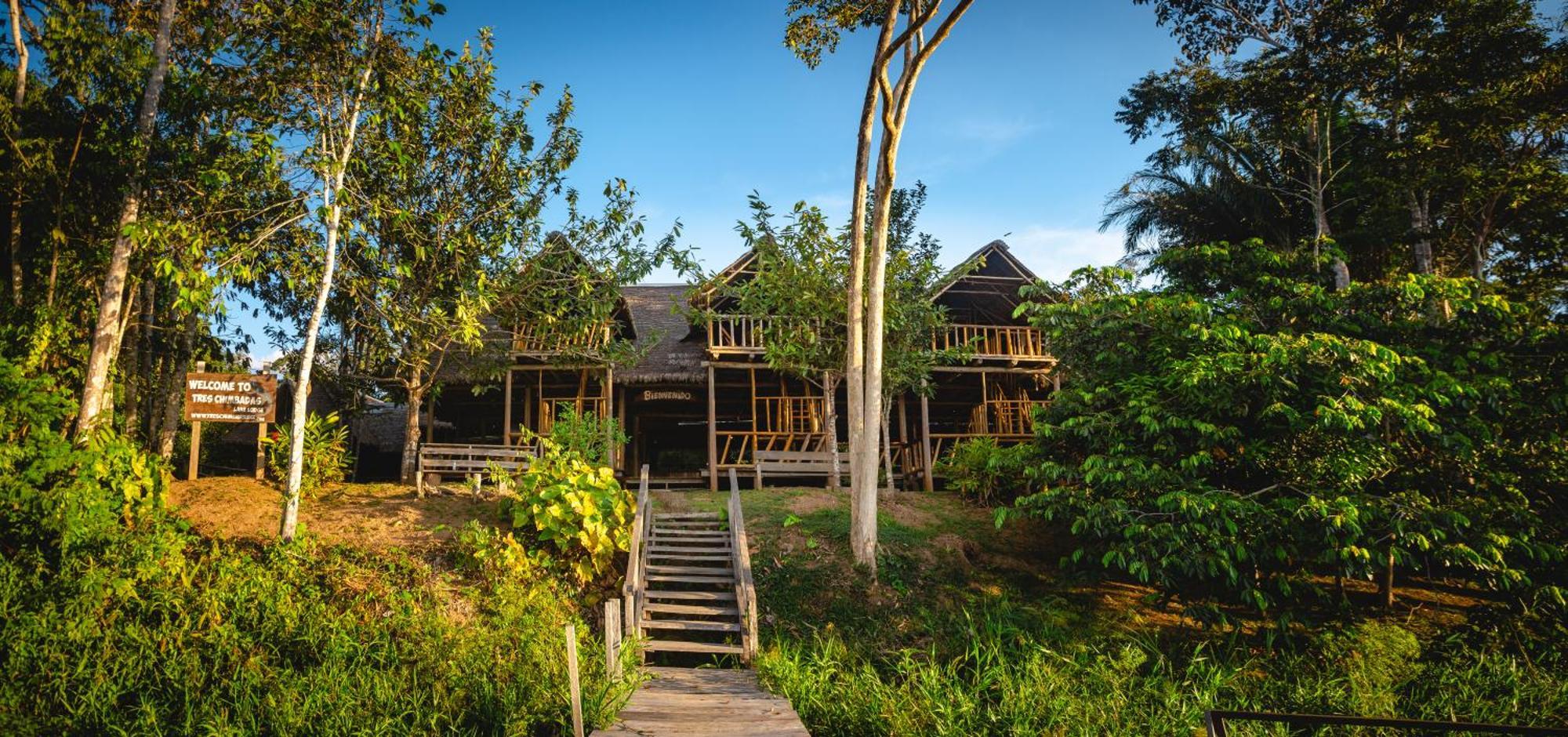 Tres Chimbadas Lake Lodge Tambopata Eksteriør billede