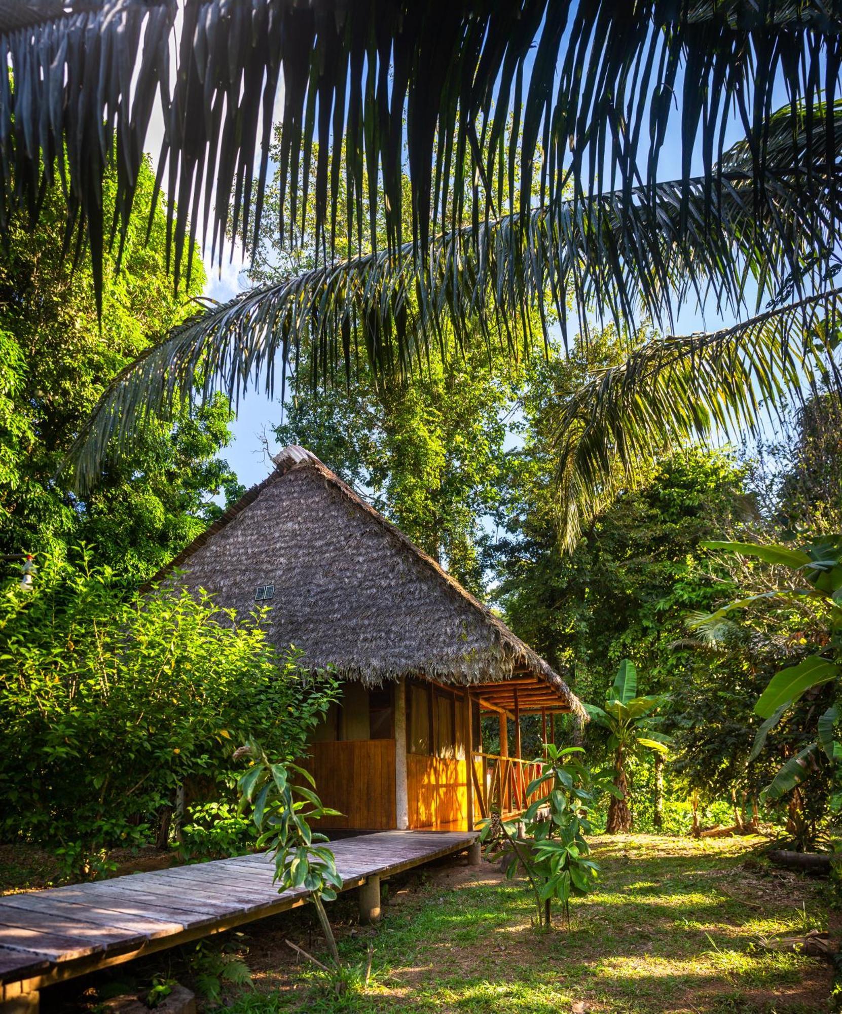 Tres Chimbadas Lake Lodge Tambopata Eksteriør billede