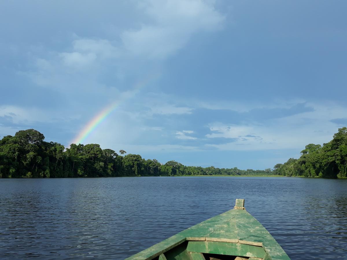 Tres Chimbadas Lake Lodge Tambopata Eksteriør billede